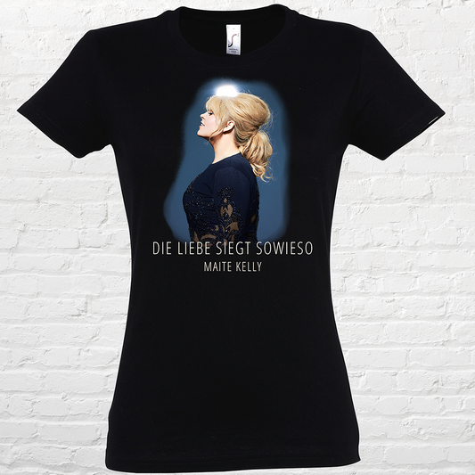 Maite Kelly Damen T-Shirt 'Die Liebe siegt sowieso'