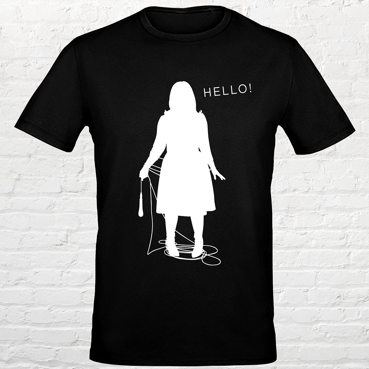 Maite Kelly Herren T-Shirt 'Hello', schwarz