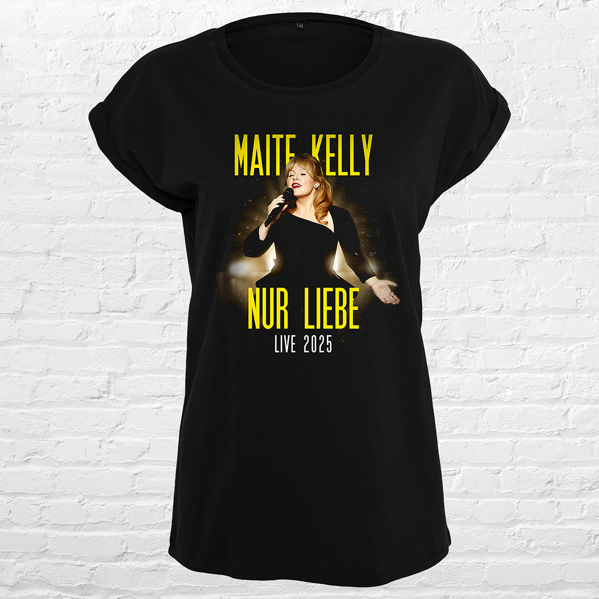 Maite Kelly Damen T-Shirt 'Nur Liebe Tour 2025'