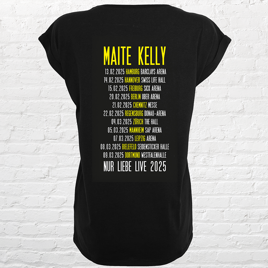 Maite Kelly Damen T-Shirt 'Nur Liebe Tour 2025'